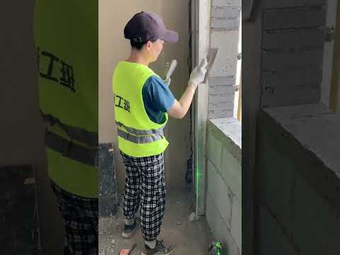 Wall plastering#shorts