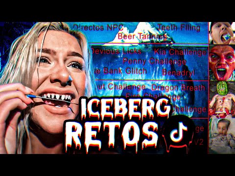 El ICEBERG de los RETOS MÁS PELIGROSOS de TIKTOK