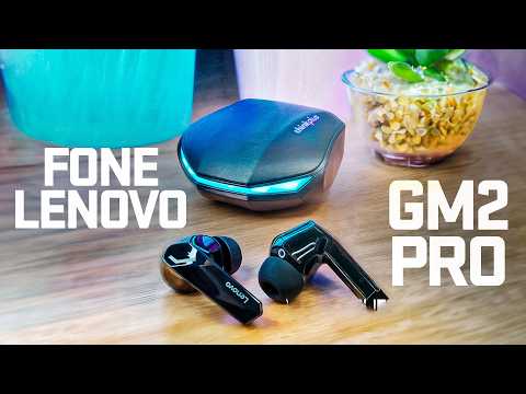 O MELHOR FONE DE OUVIDO Sem Fio do Mercado é o Lenovo GM2 Pro!