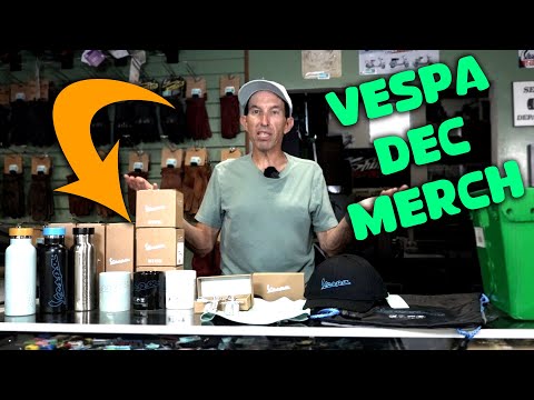 New Official Vespa DEC Merch Available at Scooterwest!