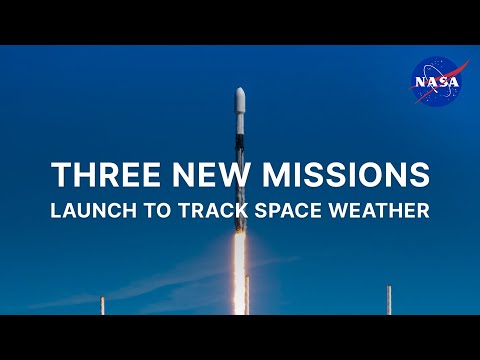 Three New Missions Launch to Track Space Weather