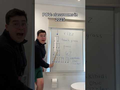 SCHOOL IN 2025 BE LIKE... #shorts #comedy #brainrot
