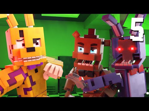 “Let Me Out” | Minecraft Animated FNaF Music Video (Song by @APAngryPiggy) [Shattered Souls Part 5]