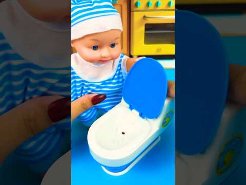 Satisfying With Unboxing Miniature Boy and Cleaning Set Toys, ASMR Videos #45 #toys #shorts