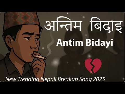 🎵 Antim Bidayi – अन्तिम बिदाइ | Heart Touching Nepali Sad Song 2025 | Breakup Song 💔