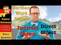 Navigating German Word Order with Objects
