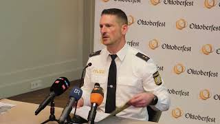 Polizei zieht Schlussbilanz zum Oktoberfest 2026 - Rund 1.600 Einsätze: Polizei mit Wiesn-Verlauf zuf (Video: Nina Eichinger) Video: Polizei zieht Schlussbilanz zum Oktoberfest 2026 - Rund 1.600 Einsätze: Polizei mit Wiesn-Verlauf zuf (Video: Nina Eichinger)
