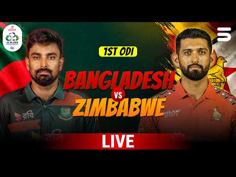 Live | Bangladesh vs Zimbabwe | Match 1 | ODI Tri-Series 2026 | M9R1K