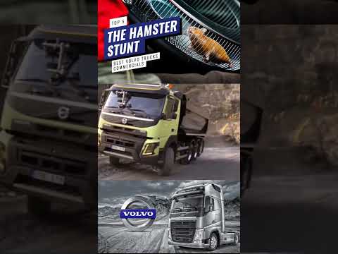 Volvo testing Hamster steering #hamsters #volvo #volvotrucks #volvobus #volvocars