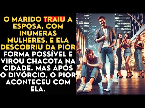 O marido traiu a esposa, com inúmeras mulheres, e ela descobriu da pior forma possível e virou...