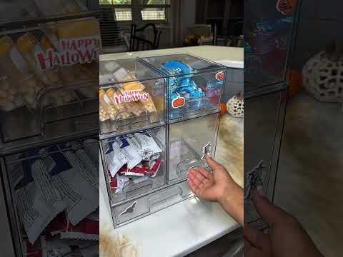 These Vtopmart Stackable Storage Drawers have completely transformed my space! 🥰🎃 The vertical