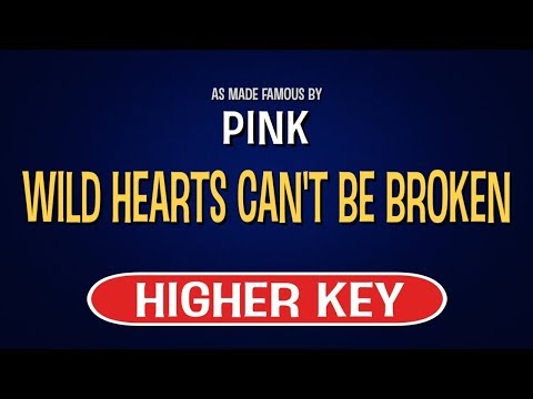 Pink – Wild Hearts Can’t Be Broken | Karaoke Higher Key