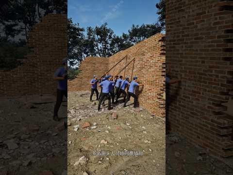 Construction Site Labour Accident 😰 #shorts #3danimation