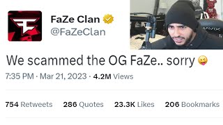 FaZe Rain reacts to FaZe's response