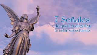 Conoce 7 señales de que los ángeles sí te estan escuchando. #angeles #espiritual #señales #dios