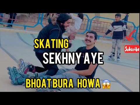 Skating me pyli bar to esa hota hai  😱😂😂 #viralvideo #youtubeshorts #skateslover