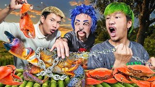 ปูเนื้อๆ ไข่เน้นๆ กลางทุ่งนายามเย็นกับบรรยากาศที่แสนจะฟิ้นฟิน !!!