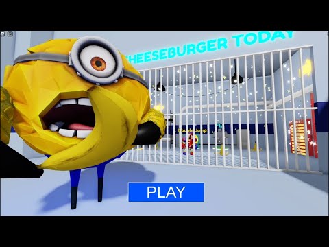 DESPICABLE ME 4 BARRY'S PRISON RUN (OBBY) #roblox #scarryobby