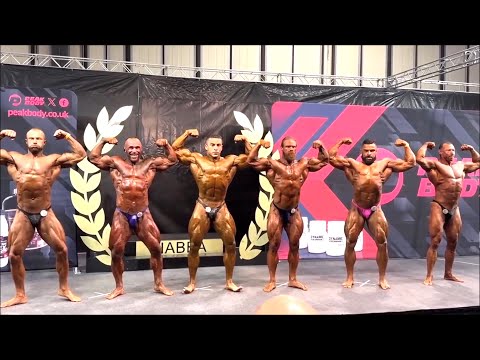 NABBA Universe 2024 - Men 3 Comparisons