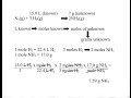 Gas Stoichiometry and Volume Calculations