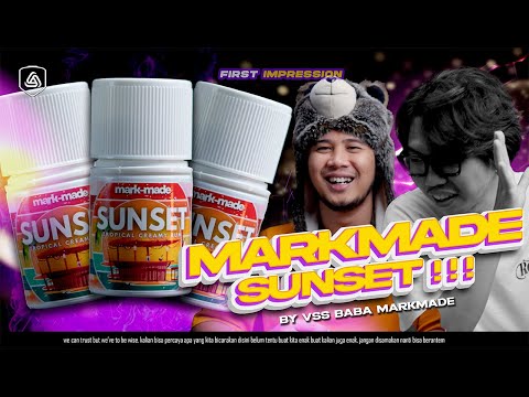 MARKMADE SUNSET | BAYANGIN TROPICAL TAPI CREAMY !!!