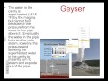 Geysers and Hot Springs Concepts