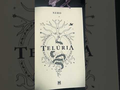 Poesia portuguesa - «Telúria» (2023), de Nero #literaturaportuguesa #poesiaportuguesa #livrodepoesia