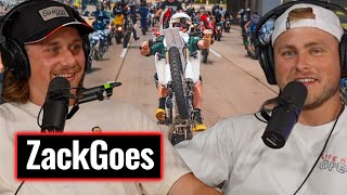 ZackGoes on Why He Quit Youtube, Bikelife Culture & His Worst Crash || LWO Podcast #180