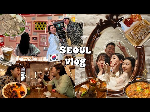 首爾VLOG🇰🇷逛街地圖! 北村超好吃菜包肉/初嚐水芹菜鍋/東廟挖寶古著/STANDOIL直播/排隊早午餐/弘大辣炒年糕