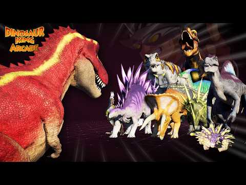 CAN TERRY SURVIVE vs ALL DINOSAURS!?! | Dinosaur King Arcade CHALLENGE