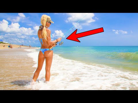 30 Fish! Florida Surf Fishing (Renogy 30W Solar panel)