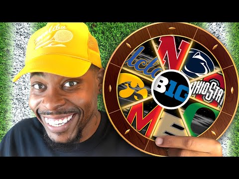 Wheel Of Theme Teams #3 (Big Ten Edition) .. College Football 25