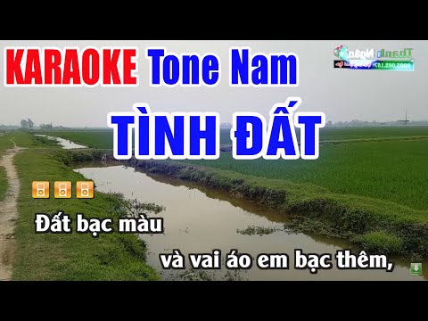 Tình Đất Karaoke Tone Nam 2024 – Beat Dễ Hát | Nhạc Sống Thanh Ngân