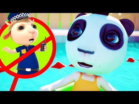 Summer Adventures in the Pool | Funny Cartoon for Children & Kids Songs | Dolly and Friends 3D