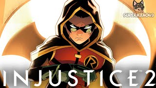 HE MADE ME BRING OUT MY MAIN! - Injustice 2: Robin & Powergirl Gameplay (Online Matches)