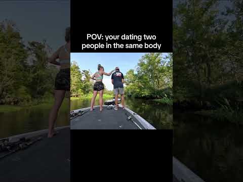 You never know which Lauren your gonna get 😂 #youtubeshort #bassfishing