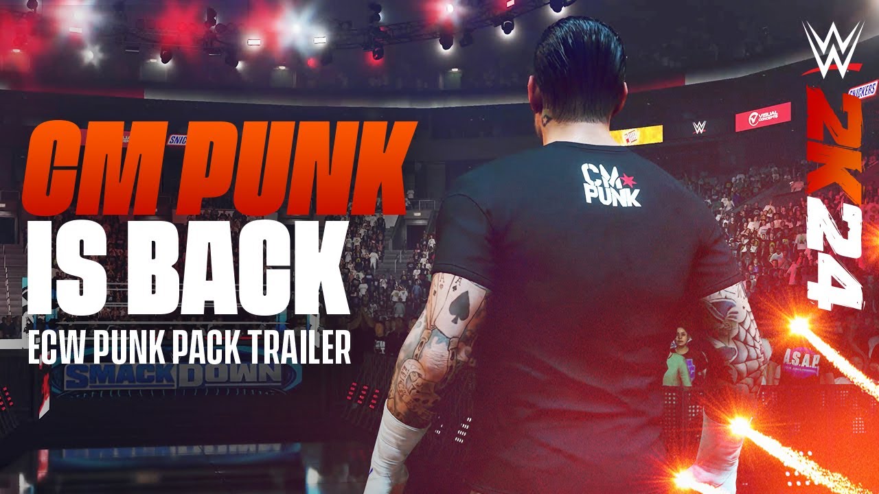 WWE 2K24: ECW Punk Pack trailer thumbnail