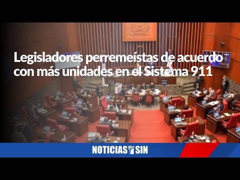 Legisladores perremeístas de acuerdo con integración de unidades al 911