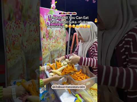 So Crispy! Indonesian Tempura Style⁉️😭#fyp #kulinernusantara #viralvideo