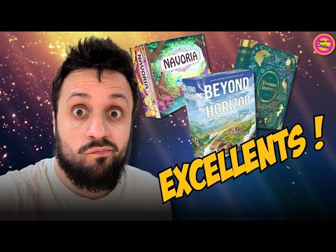 3 Jeux de société...3 CLAQUES de ce début d'année !