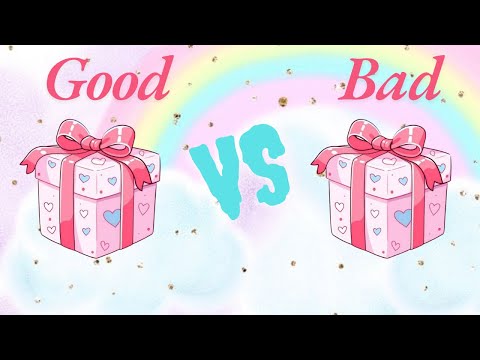 Good vs Bad Choose Your Gift Box | Cute school supplies |#guesskrou