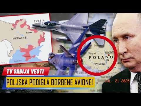 POLJSKA DIGLA BORBENE AVIONE! - RUSI HITNO IZVRŠILI SNAŽNE UDARE!: Očekuje se brza