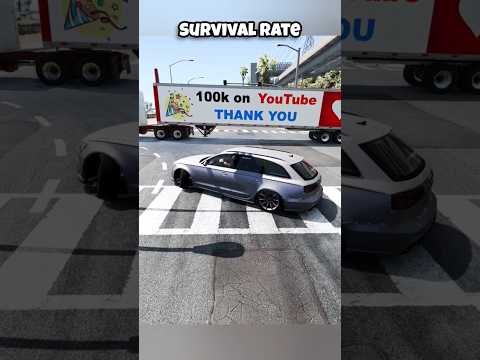 We’ve reached 100,000 subscribers! Thank you #beamng #beamngdrive #game #gaming #car #cars