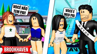 A MENINA DESCOBRIU QUE O PREFEITO É SEU PAI | Historinhas Brookhaven RP | Roblox