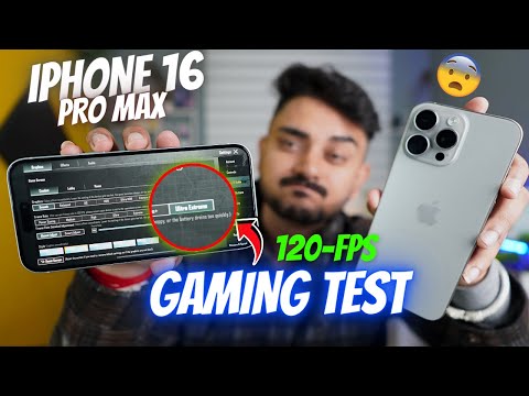 iPhone 16 Pro Max BGMI 120FPS Test ⚡🔥 | Gameplay, Heating & Battery Performance Review