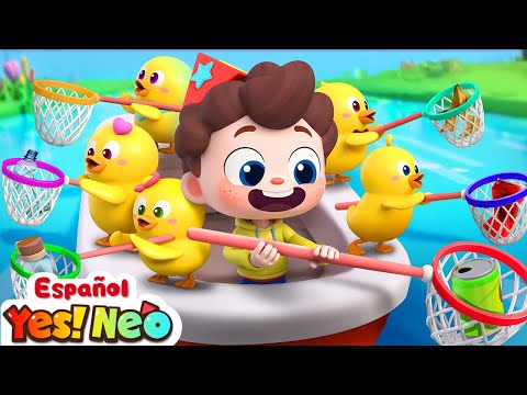 Cinco Patitos | Yes! Neo | Canciones Infantiles | BabyBus en Español
