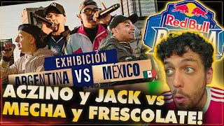 ¡MECHA y FRESCOLATE vs ACZINO y JACK ADRENALINA! 🤯🤯 ¡ARGENTINA vs MÉXICO EN RED BULL!