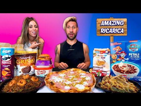 MIA SORELLA DECIDE la mia aMESIng RICARICA CHALLENGE - Cheat Day