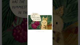 Raspberry and Moths,  Graphic novel "The Heather Moth"
