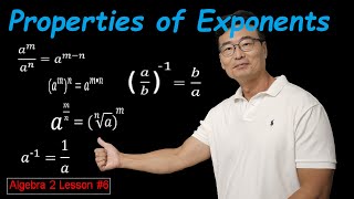 Properties of Exponents, Algebra 2 Lesson #6